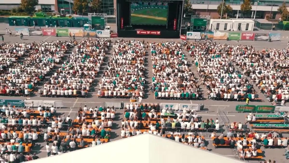 Arena Landau, Luftaufnahme